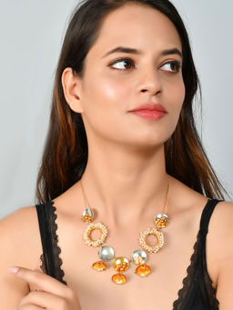 Silvermerc Designs - Contemporary Pearl Western Statement Necklace