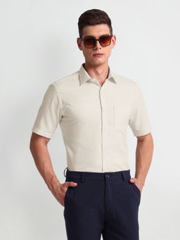 Arrow - Pure Cotton Check Formal Shirt