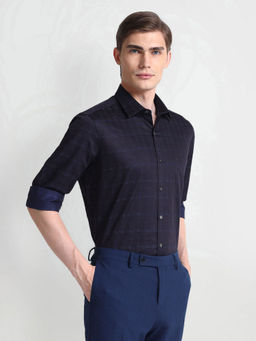 Arrow - Check Patterned Dobby Formal Shirt