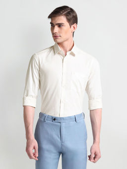 Arrow - Solid Manhattan Slim Fit Formal Shirt