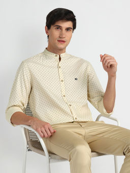 Arrow Sports - Mandarin Collar Cotton Casual Shirt