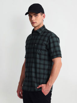 Arrow Sports - Twill Tartan Check Casual Shirt