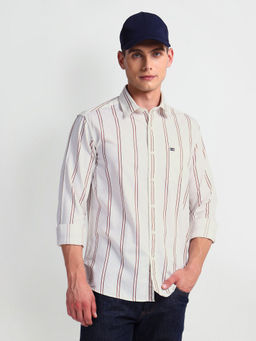 Arrow Sports - Manhattan Slim Fit Cotton Casual Shirt