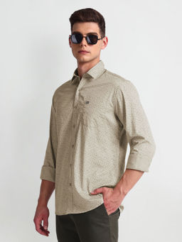 Arrow Sports - Abstract Print Cotton Casual Shirt