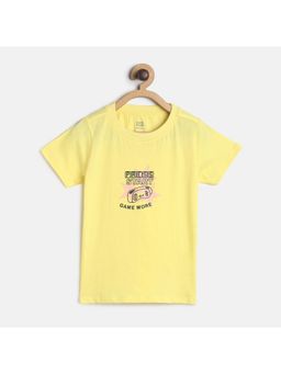 MINI KLUB - Kids Boys Yellow T-shirt