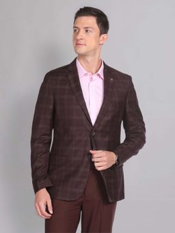 AD By Arvind - Brown Checks Blazer