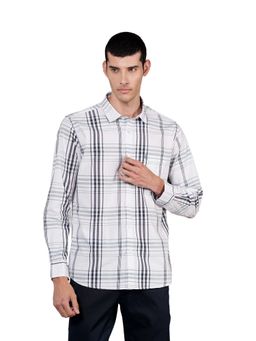 Cantabil - White Checks Shirt
