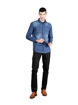 Cantabil - Blue Solid Shirt