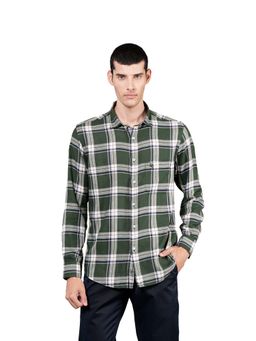 Cantabil - Green Checks Shirt