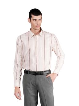 Cantabil - Beige Stripes Shirt