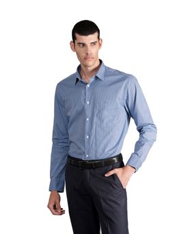 Cantabil - Blue Printed Shirt