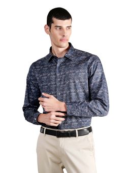 Cantabil - Purple Printed Shirt