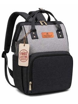 Motherly - Crown Melange Fabric Diaper Bag for Mothers for Travel (0-36 Months)