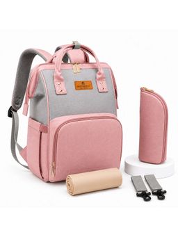 Motherly - Crown Combo Melange Fabric Diaper Bag for Mothers for Travel (0-36 Months)