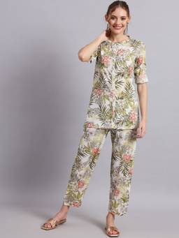 DECKEDUP - Women Multicolor Casual Co-Ords