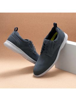 Florsheim - The Marcos Navy Blue Men Nubuck Derbies