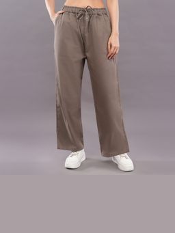 FELRIO - Brown Linen Straight Pants