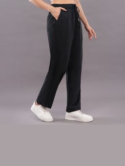 FELRIO - Black Linen Straight Pants