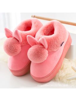 Drunken - Room Slippers for Women-Pink