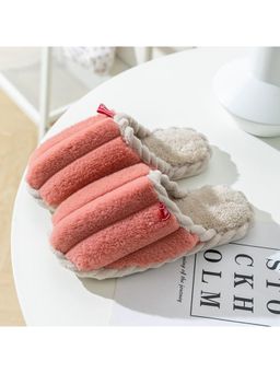 Drunken - Room Slippers for Women-Coral