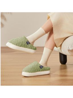 Drunken - Room Slippers for Women-Green