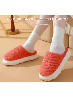 Drunken - Room Slippers for Women-Coral
