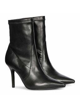 Saint G - Jaime Stretch Napa Leather Stiletto Heel Ankle Casual Boots