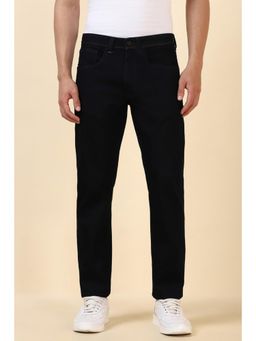 Allen Solly - Mens Navy Blue Dark Wash Jeans