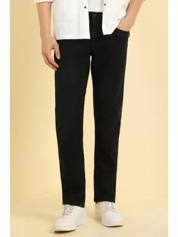 Allen Solly - Men Black Slim Fit Dark Wash Jeans