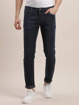 Turtle - Mens Cotton Stretch Nar Blue Jeans