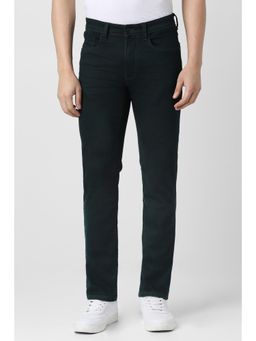 Van Heusen - Men Navy Blue Light Wash Jeans