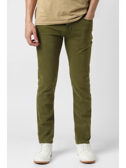 Van Heusen - Men Olive Dark Wash Jeans
