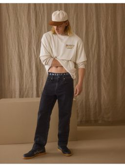 American Eagle - Mens Black Easyflex Loose Jeans