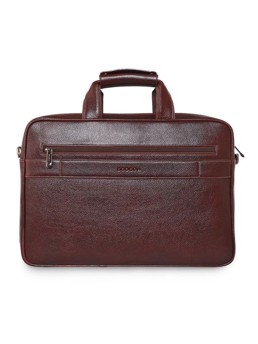 Nykaa Esbeda Laptop Bags Online Buy ESBEDA Brown Color Leather