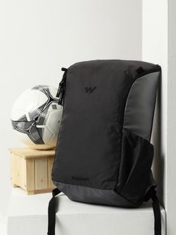 WILDCRAFT - Unisex Black Hype Backpack (M)
