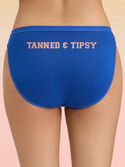 Lola and Mae - C.O.A.T Bikini Panty Pack of 1-Tipsy Dark Blue LMP1002