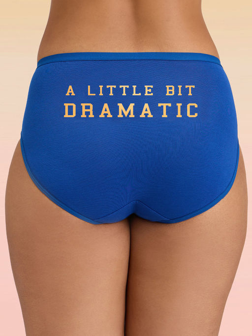 Lola and Mae C.O.A.T Hipster-Panty Pack of 1- Dramatic Dark Blue LMP1015