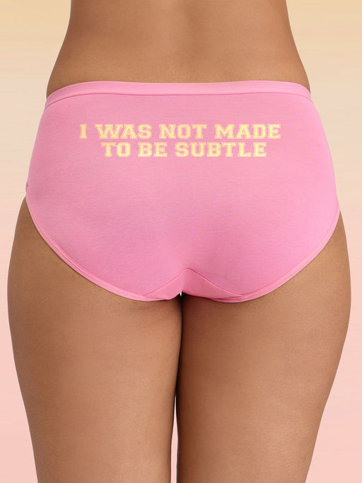 Lola and Mae C.O.A.T Hipster-Panty Pack of 1-Subtle Rose LMP1015