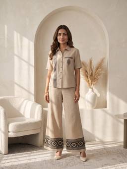 Zolo Label - Taupe Brown Co-Ord Set