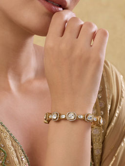 Indinoor - Zohira Kundan Stone Studded Kada