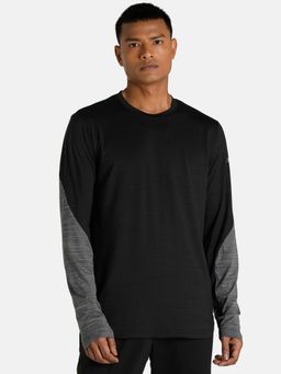 Puma - Run Cloudspun Ls M Men Black T-shirt