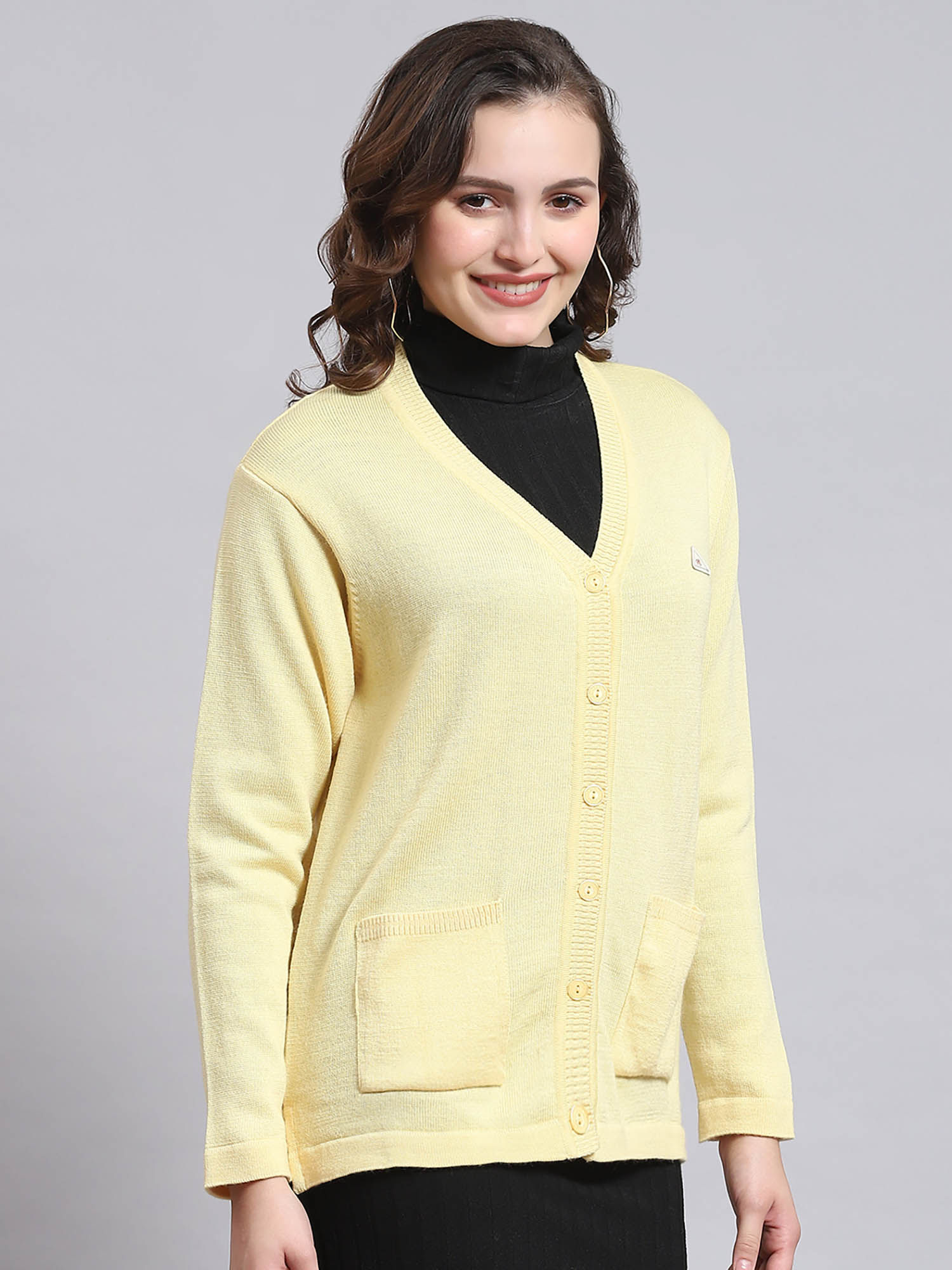 buy yellow cardigan