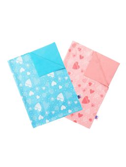 Superbottoms - Fleece Printed Quick Dry Mat (Pack of 2)