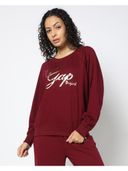 Burgundy color option, Currently selected