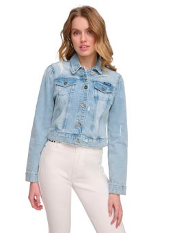 DKNY - Blue Classic Logo Denim Jacket