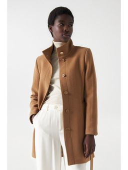 Salsa Jeans - Beige Grace Woollen Coat with Belt