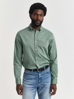 GANT - Men Green Regular Classic Shirt
