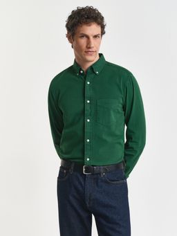 GANT - Men Green Solid Shirt