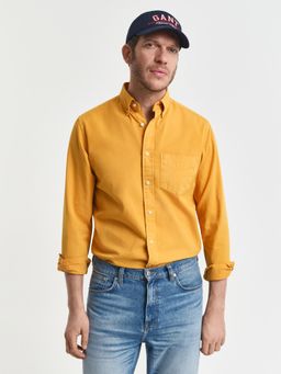 GANT - Men Yellow Solid Shirt