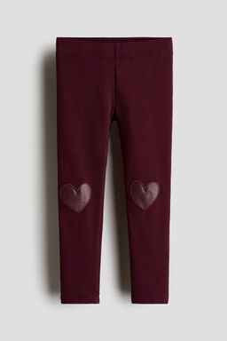H&M - Girls Red Leggings